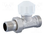Valve termostatică HUMMEL, filet exterior G 3/4 G1/2, dreaptă