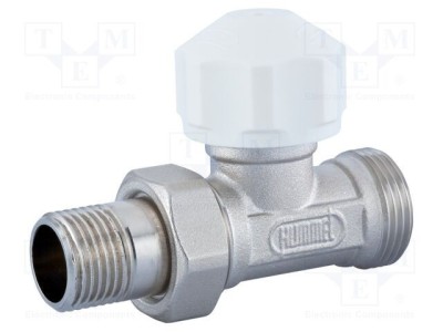 Valve termostatică HUMMEL, filet exterior G 3/4 G1/2, dreaptă foto