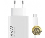 Incarcator Retea Cu Cablu USB-C Xiaomi 33W 3A 1 x USB-A Alb BHR9956EU