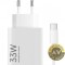 Incarcator Retea Cu Cablu USB-C Xiaomi 33W 3A 1 x USB-A Alb BHR9956EU