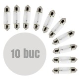 Cumpara ieftin CARGUARD - Bec auto C5W- 11x35mm 12V 5W - set de 10