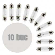 Bec auto Sofit SV8.5- 11x35mm 12V 5W , set 10 buc Kft Auto