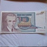 Iugoslavia 500000 dinari 1993