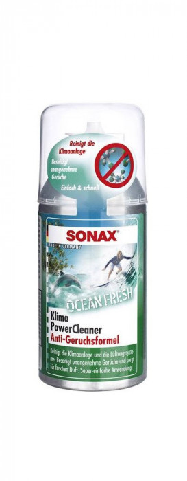 Odorizant Auto Sonax Klima Power Cleaner Ocean Fresh, 100ml