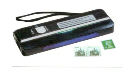 Lampa dubla UV ptr. deteriminat hartia fosforescenta si fluorescenta foto