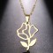 Set Lant+ pandantiv Flowers Gold ---FINUT --- Cod LC232C