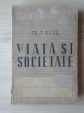 Gr. T. Popa - Viață și societate (1946)