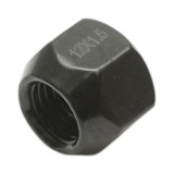 Piulita neagra pentru jante tabla Ford M12x1.5x16 mm, cheie K19