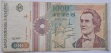 1000 Lei Septembrie 1991 Mihai Eminescu