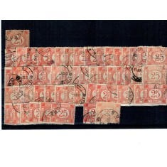 Romania 1896-1905 - Taxa de Factagiu, lot 56 marci stampilate