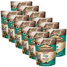 Carnilove Crap cu Morcov Negru 12 x 300 g foto