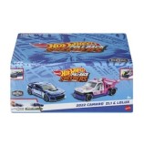 Cumpara ieftin Set 2 masinute metalice pull back Hot Wheels - Camaro Zl1 2022 si Lolux 1:43