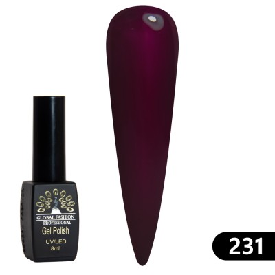 Oja semipermanenta BLACK ELITE, Global Fashion 8 ml, 231 foto