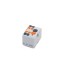 Conectori 225-6-4 PTFIX 2.5mm pe sina DIN