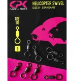CPK Helicopter Swivel, 10 buc/plic, CPK Carp &amp; More
