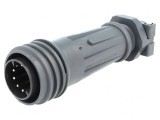 Conector Circular Mufă Tată 10 PIN-uri Alamă