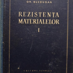 Gh. Buzdugan - Rezistenta materialelor, vol. I (1956)