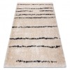 Covor FLUFFY 2371 shaggy dunga - kr&eacute;m / antracit, 120x170 cm, Dreptunghi, Poliester