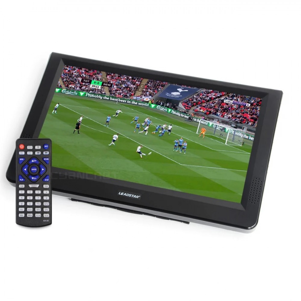 Mini televizor cu baterii - 12 inch HD TV portabil DVB-T2 digital terestru  | arhiva Okazii.ro