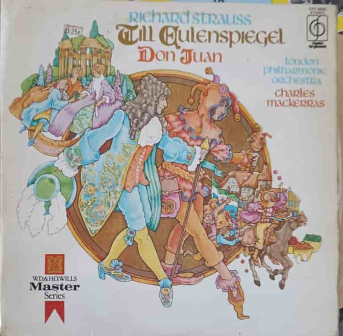 Disc vinil, LP. Till Eulenspiegel. Don Juan-Richard Strauss, London Philharmonic Orchestra, Charles Mackerr-247493