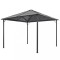 Gossi pavilion cu acoperis, antracit, 3 x 3 m, aluminiu