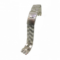 Bratara pentru ceas Swatch, Argintie - 17mm cu 19mm - WZ3591 foto