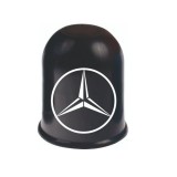 Capac protectie carlig pentru remorca auto, plastic, personalizat Mercedes Benz