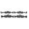 Set placute frana fata ATE, Audi A4 (B9), 2015-, A5, 2016-, A6 (C8), 2018-, A7 Sportback (4ka), 10.2017-, Q5 (Fyb, Fyg), 05.2016-, Fata; Pt. numar PR