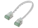 Cablaj U/FTP Cat 8.1 0,15m LSZH gri 32AWG, Goobay