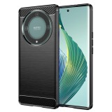 Husa Honor Magic5 Lite Asteroid GSM Carbon Silicone, negru
