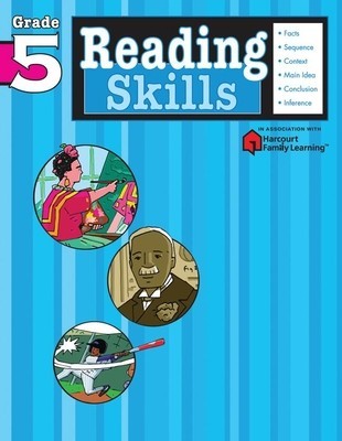 Reading Skills: Grade 5 (Flash Kids Harcourt Family Learning) foto