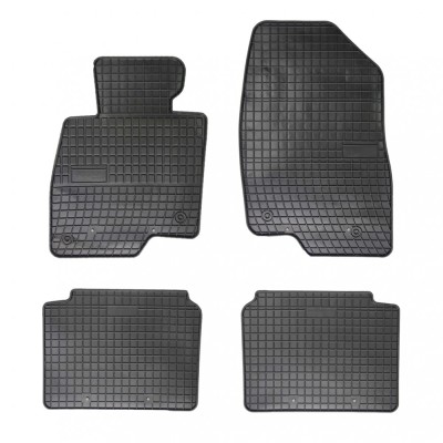Set covorase auto din cauciuc Mazda 6 III Gj 2012-, presuri BestAutoVest, negre, 4 buc. AutoDrive ProParts foto