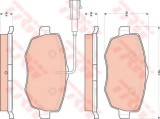 Set placute frana,frana disc LANCIA YPSILON (843) (2003 - 2011) TRW GDB1707