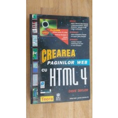 Crearea paginilor web cu HTML 4- Dave Taylor