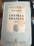 Concina pradata, roman, Teodor Scortescu, 1939, princeps