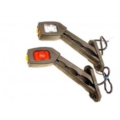 Lampa LED gabarit cu brat cot la 45 grade Stanga LD518L