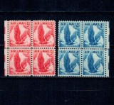SUA 1954 - Posta Aeriana, vultur, serie in blocuri de 4 neuzate