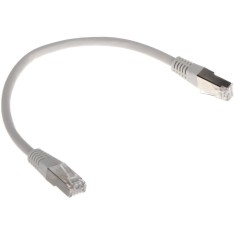 PATCH CORD S/FTP SPACER Cat6, cupru-aluminiu, 0.25 m, alb