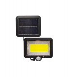Proiector LED solar cu senzor DUO LED/1W/3,7V IP44, Polux