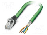 Patch cord SF/UTP 5 liti Cu, cositorit PUR verde 2m 22AWG PHOENIX CONTACT