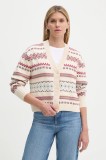 Levi&#039;s cardigan din amestec de lana culoarea bej, A8899