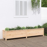 VidaXL Strat &icirc;nălțat de grădină, 199,5x40x39 cm, lemn masiv de pin