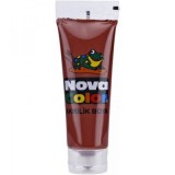 Culoare acrilica 75 ml, maro, Nova Color