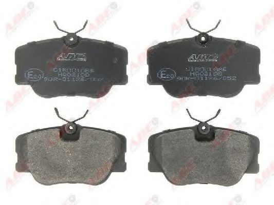 Set placute frana,frana disc MERCEDES E-CLASS (W124) (1993 - 1995) ABE C1M001ABE
