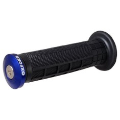 Set capeti de ghidon din aluminiu Oxford BarEnds 2, 22mm, inclus imbus 5mm, albastru