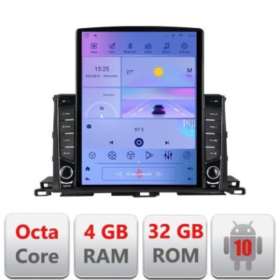 Navigatie Toyota Highlander 2013-2018 Android radio gps internet Octa Core 4+64 LTE KIT-highlander13+EDT-E710 CarStore Technology foto