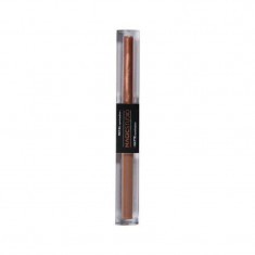 Fard de pleoape 2 in 1 Matte &amp; Metal Magic Studio, Bronz deschis