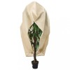 VidaXL Protecție de fleece plante, cu fermoar, 70 g/m&sup2;, 3,14x2,5 m 364880
