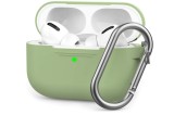 Husa din silicon AHASTYLE pentru Apple AirPods Pro 2019, verde - RESIGILAT