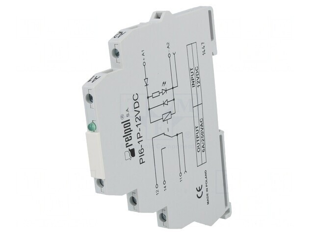 Releu Intermediar SPDT 12VDC 6A 230VAC